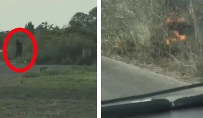 Κατέγραψε με κάμερα τον εμπρησμό! Συγκλονιστικές εικόνες και μια σύλληψη στην Αμαλιάδα (βίντεο)